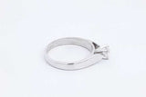 0.33ctw Diamond Ring In 14k White Gold 3 Grams Size 6 Eb0226lsrdu