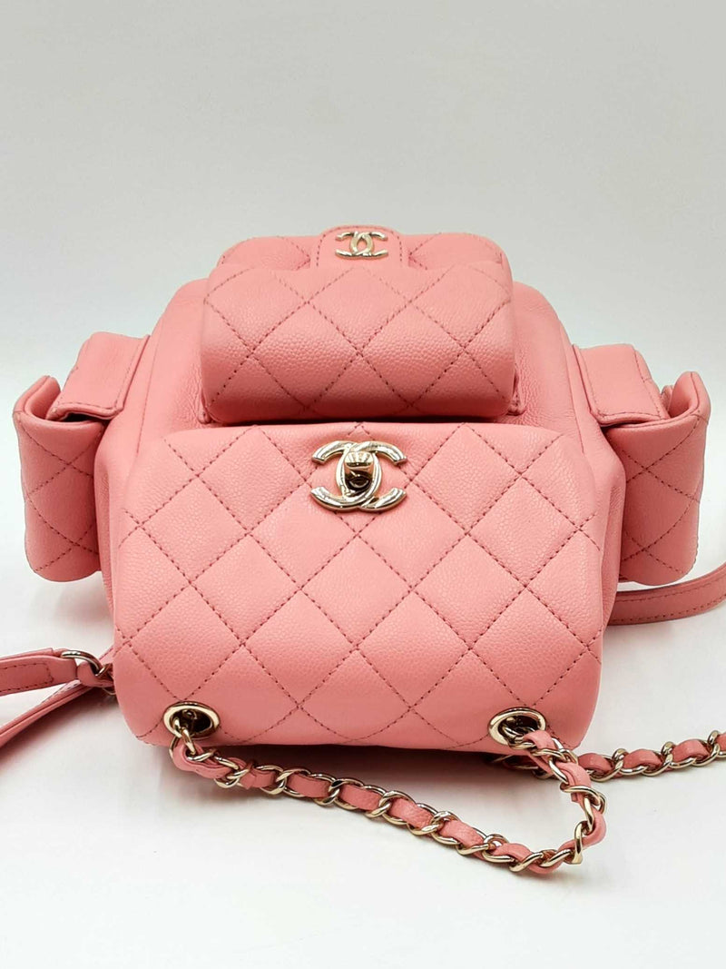 Chanel Pink Caviar Backpack Eb0824orxzdu