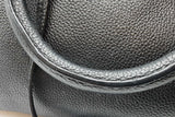 Alexander Mcqueen Black Leather Satchel Bag Eb1026oxzde