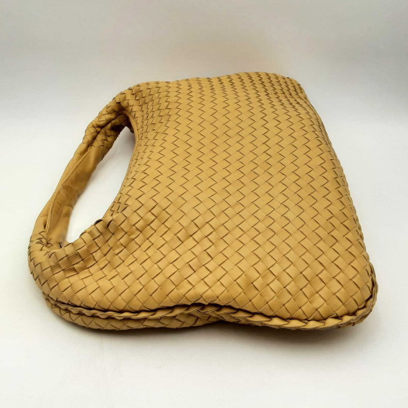 Bottega Veneta Yellow Intrecciato Nappa Leather Hobo Bag Fw1224orxsa