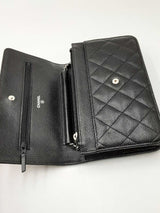 Chanel Black Caviar Leather Wallet On Chain Eb0824oxxzdu