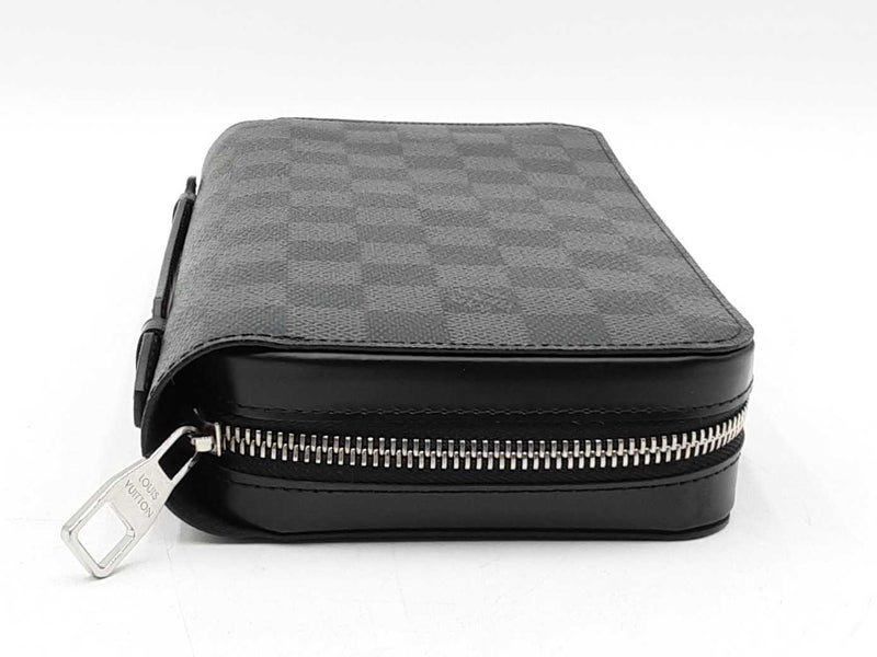 Louis Vuitton Zippy Xl Wallet In Damier Graphite Fw1025rzxdu