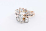 Approx. 1.35ctw Diamond Ring In 14k Yellow Gold 5.8 Grams Size 7 Eb1124rexsa