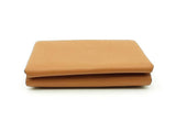 Hermes Calvi Duo Card Case In Gold Epsom Leather Fw0526wzxdu