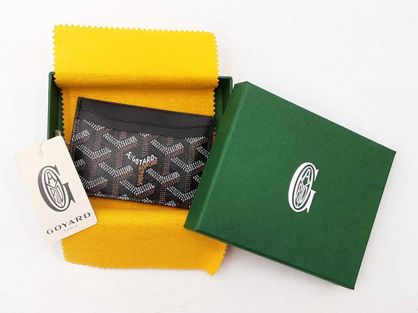Goyard Saint Sulpice Goyardine Canvas Card Holder Wallet Fw1025oxzdu