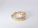 0.45 Cttw Diamond 14k Yellow Gold Solitaire Ring 9.4 Grams Size 9 Aa0525rxzsa