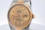 Rolex Oyster Perpetual Datejust 36mm Stainless Steel Watch Eb0726orxzdu