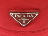 Prada Bucket Hat In Red Re-nylon Size M 58cm Fw0925lrxdu