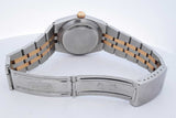 Rolex Oysterquartz Datejust 36mm Stainless Steel Watch Eb0526ixxzde