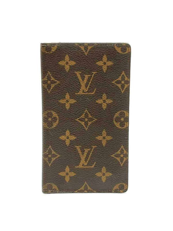 Louis Vuitton Monogram Coated Canvas Pocket Agenda Cover Fw0525lwzdu