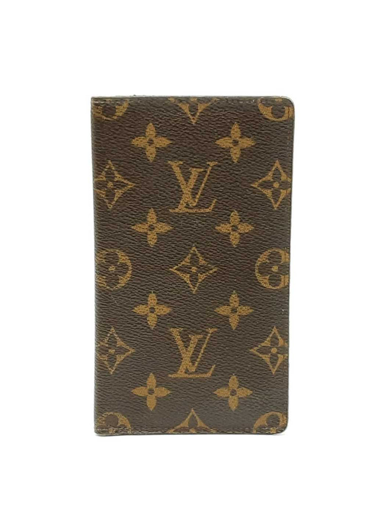 Louis Vuitton Monogram Coated Canvas Pocket Agenda Cover Fw0525lwzdu