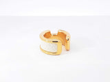 Hermès Olympe Gold-tone & Ecru Epsom Leather Ear Cuff Fw0926lxzdu