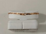 Fancy Infinity Link Bracelet Yellow Gold 18k 5.7 Grams 6 Inch Vc06260wczmia
