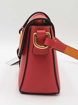 Dooney & Bourke Emerson Kyra Handbag In Geranium Red French Leather Fw0526wxdu