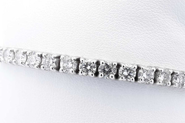 Approx. 10.56ctw Diamond Tennis Bracelet 10k White Gold 19.55g 8 In Eb1024lxxxzsa