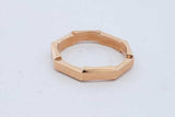 Gucci 18k Yellow Gold Link To Love Ring 5.7 Grams Size 19 Eb0226rrxde