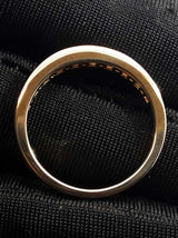 0.30 Cttw Diamond & 14k Yellow Gold Anniversary Ring 2.7 Gram Size 7 Fw0226lpzdu