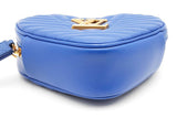 Louis Vuitton New Wave Heart Quilted Blue Leather Bag Eb0826llxzsa
