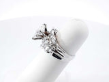 1.68 Cttw Diamond & 14k White Gold Engagement Ring 5.4g Size 4.25 Fw0826ozxzdu