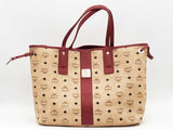 Mcm Visetos Medium Liz Reversible Shopper Tote Aa0826orsa