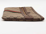 Gucci Ophidia Zip Pouch Gg Supreme Beige Aa0826lrzsa