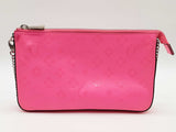 Christian Louboutin Loubila Pink Embossed Leather Clutch Bag Sd0726lzxde