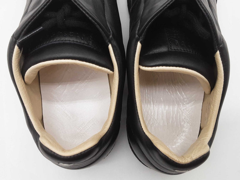 Maison Margiela Future Low Black Leather Shoes Size Eu 39 Do0525loxde
