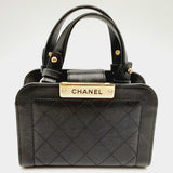 Chanel Caviar Mini Leather Top Handle Crossbody Msooxzsa 144010020915