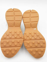 Gucci Rhyton Worldwide White Leather Sneakers Size 6 Eb0925oxzdu