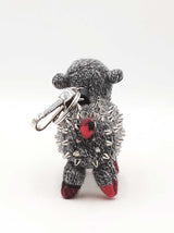 Burberry 2017 Wendy The Sheep Gray Cashmere Bag Charm & Key Chain Fw0926crdu