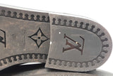 Louis Vuitton Embossed Monogram Drop Rubber Boots Size 40 Eb1225pxzde