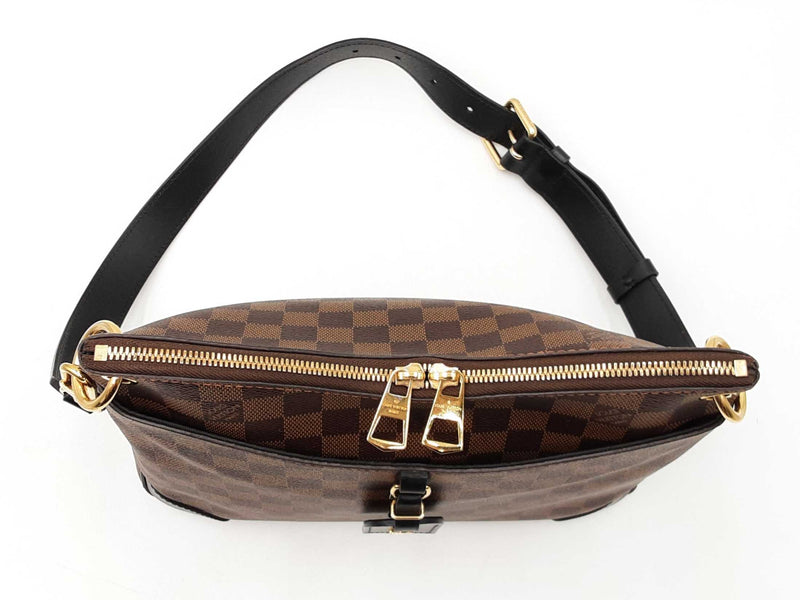 Louis Vuitton Odeon Messenger Bag In Damier Ebene Coated Canvas Fw0825ixzdu