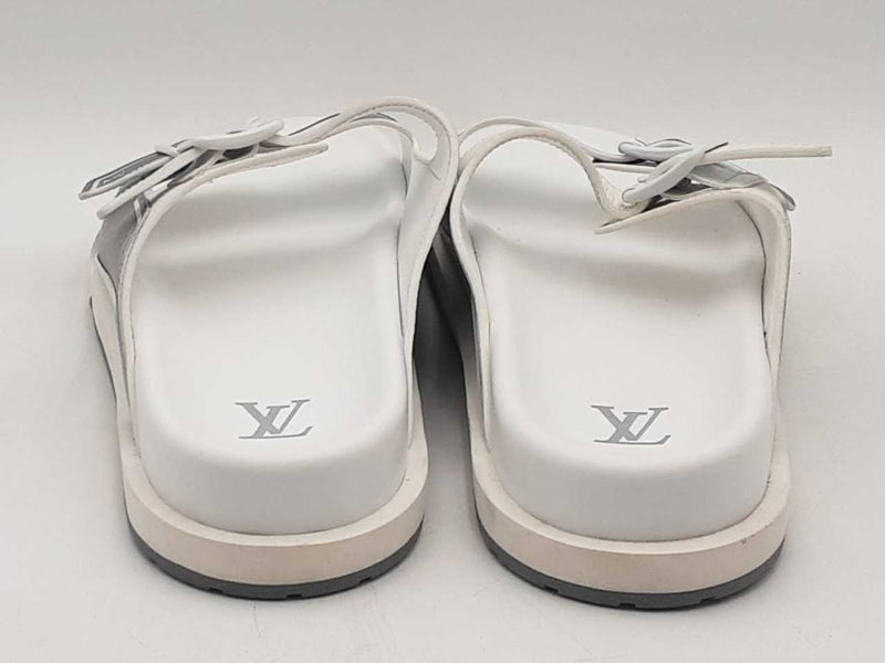 Louis Vuitton 2021 Lv Trainer Mule Slides White Size 11 Aa0825ozxsa