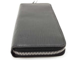 Louis Vuitton Black Epi Leather Zipper Wallet Do0625crde