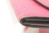 Louis Vuitton Monogram Pink Empriente Leather Emilie Wallet Eb0626olxdu