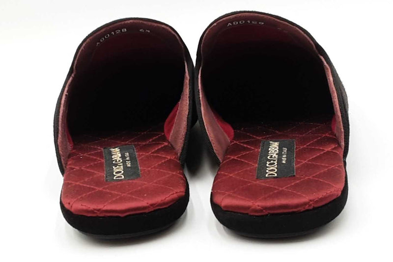 Dolce & Gabbana Marcello Black Suede Slip On Loafers Size  display picture 1