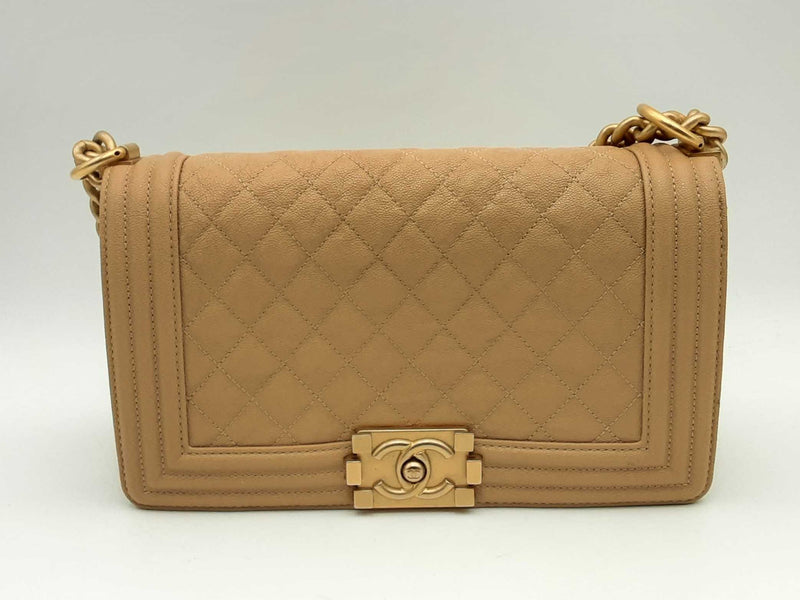 Chanel Caviar Quilted Boy Bag Hs0824ooxzsa