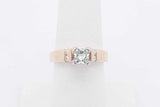0.62cttw Diamond Ring In 14k Yellow Gold 5.6 Grams Size 6.25 Eb0525czxsa