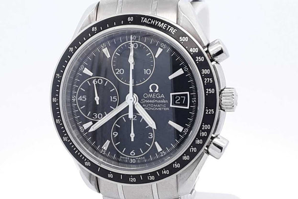 Omega Speedmaster Automatic Chronometer 39mm Stainless Steel Watch Eb0724loxzdu