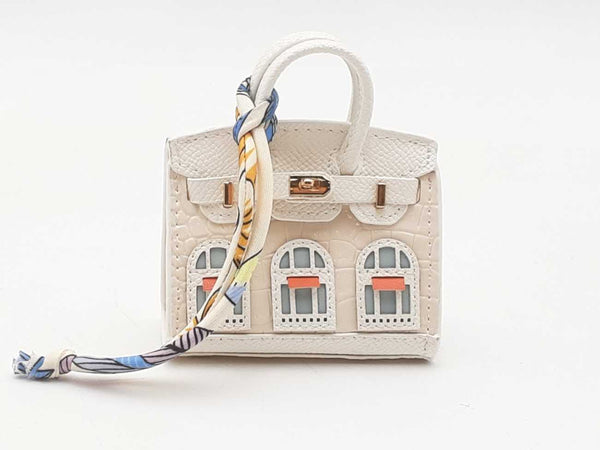 Mini Bag Charm House Beige Aa0825esa