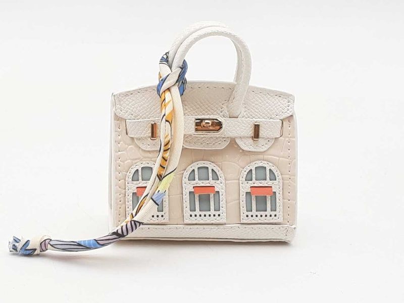 Mini Bag Charm House Beige Aa0825esa