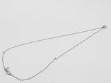 Birks 0.78 Dwt Diamond 2.8 Grams 18k White Gold 16 Inch Pendant Chain Gs1125lxermia