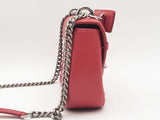 Louis Vuitton New Wave Chain Mm Red Handbag Aa0326ezxsa