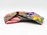 Gucci Twisted Bow Headband In Gg Supreme Flora Silk Size Medium 57cm Fw1026lxzdu