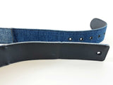 Dolce & Gabbana Dg Girls Belt In Denim And Barocco Buckle Size 85/34 Fw1125orxde