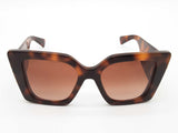 Gucci Gg2039s Brown Tortoiseshell Frames Large Square Sunglasses Do0926lxzde