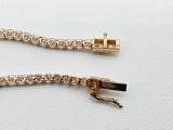 1.76 Cttw Lab Grown Diamonds 14k Gold 3.41g Tennis Bracelet 6.75 In Do0726srxde