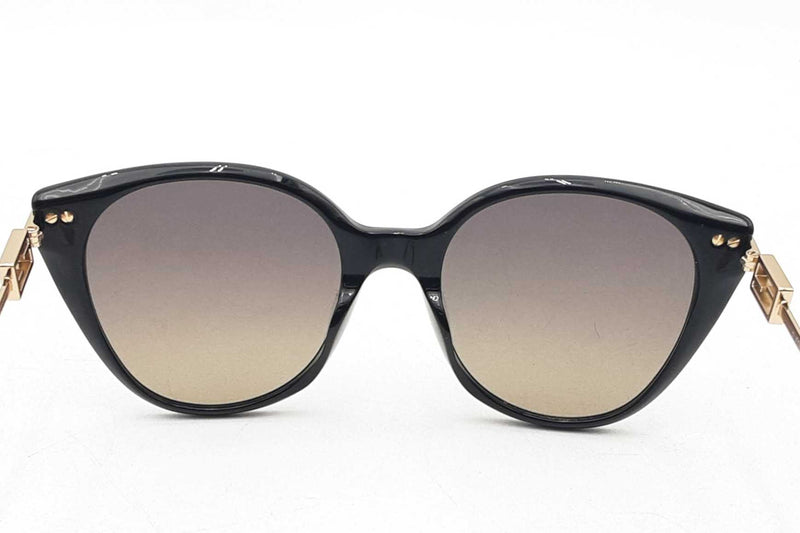 Fendi Smoke Cat Eye Sunglasses Fe400471 Eb0425ixsa