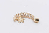 10k Yellow Gold Moon & Star Pendant 1.1 Grams Eb0926rxsa