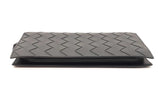 Bottega Veneta Intrecciato Black Leather Long Wallet Sd1225lizdu